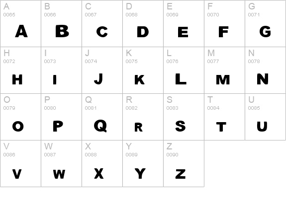 Blockquote uppercase A-Z preview