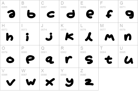 Boardgamers
 uppercase A-Z preview