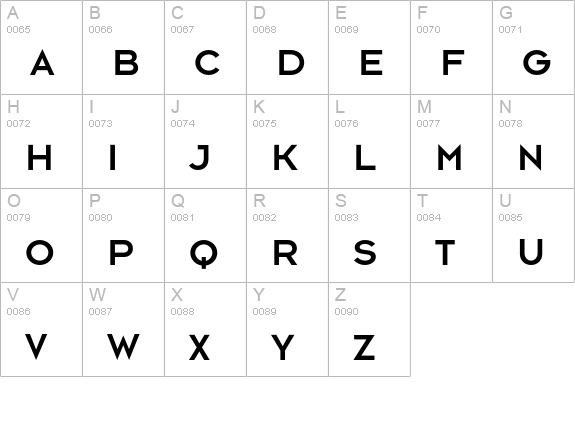 BonnBookCaps uppercase A-Z preview