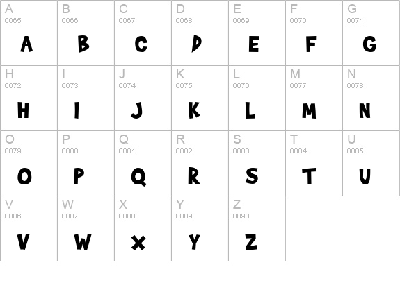 Brady Bunch Remastered uppercase A-Z preview