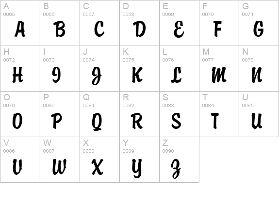 Brisk Extended Normal uppercase A-Z preview