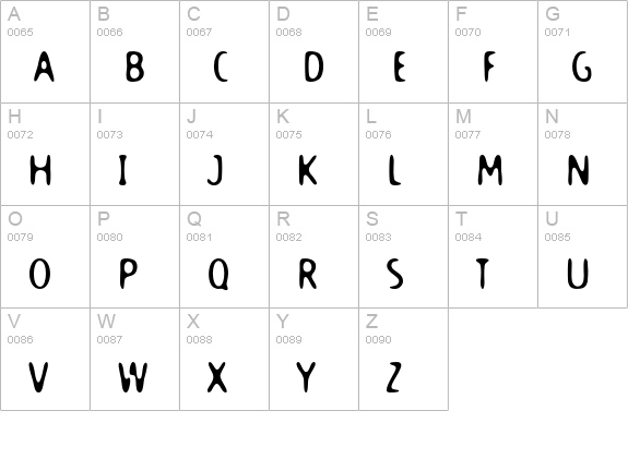 BureaucracyMunicipal uppercase A-Z preview