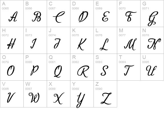 CA Recape Raw uppercase A-Z preview