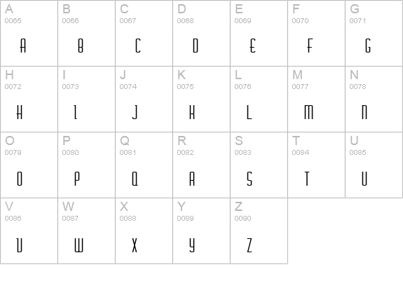 Calamaro-Bold Bold uppercase A-Z preview