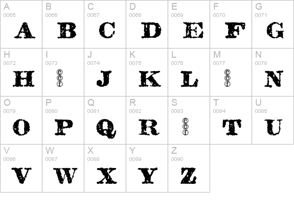 carbondale eval uppercase A-Z preview