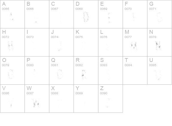 CarbonUltra uppercase A-Z preview