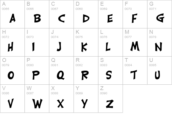 Carlisle Regular uppercase A-Z preview