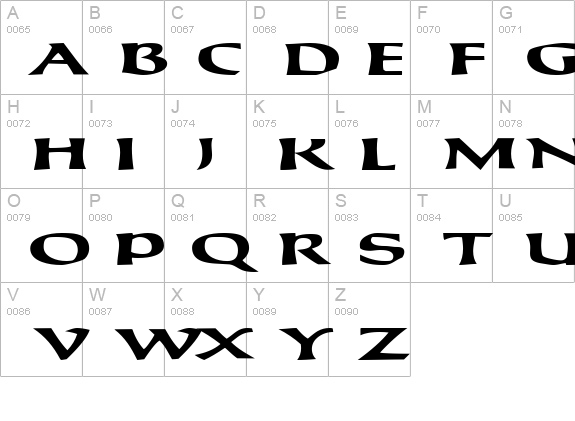 CayaugaSCapsSSK Bold uppercase A-Z preview