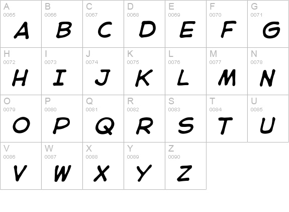 CCAstroCityInt-Italic uppercase A-Z preview