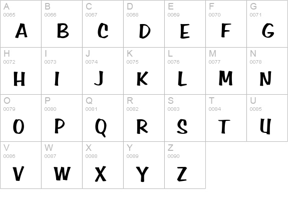 CgBenguiatFrisky-Bold uppercase A-Z preview