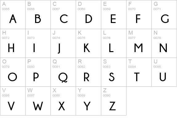 Champagne & Limousines Bold uppercase A-Z preview