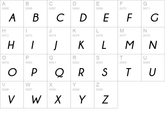 Champagne & Limousines Bold Italic uppercase A-Z preview