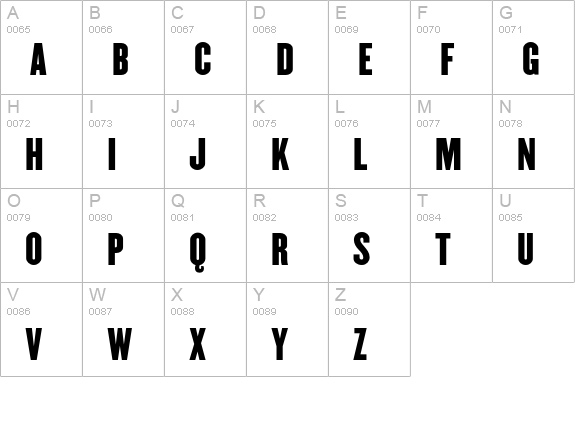 Champion-HTF-Lightweight uppercase A-Z preview