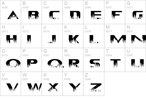 CHE LIVES! uppercase A-Z preview