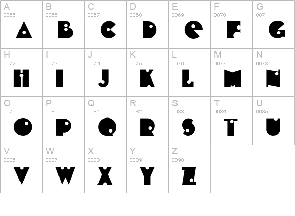 Cheap Shot Display Caps SSi uppercase A-Z preview