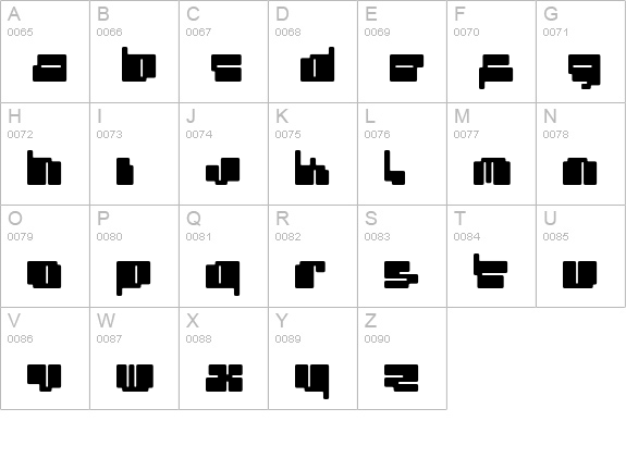 cheaptype uppercase A-Z preview
