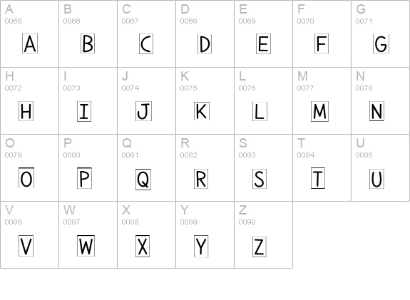 Cheddar Salad BTN Cameo Sq uppercase A-Z preview