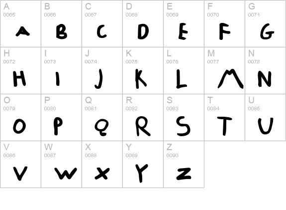 ChildsPlay-AgeSix uppercase A-Z preview