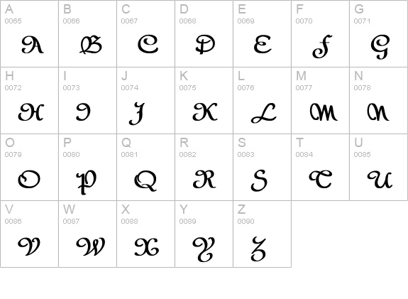 Civitype Bold uppercase A-Z preview