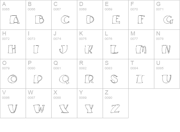 CK Baby Bug Plain uppercase A-Z preview
