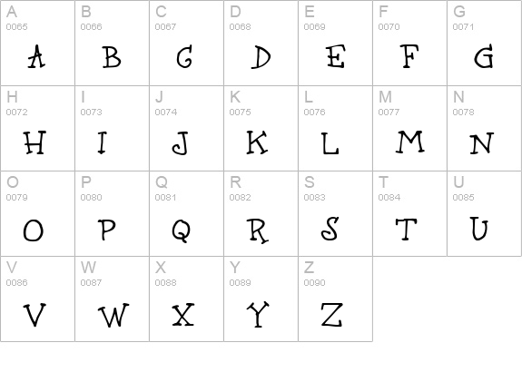 CK Hopscotch uppercase A-Z preview