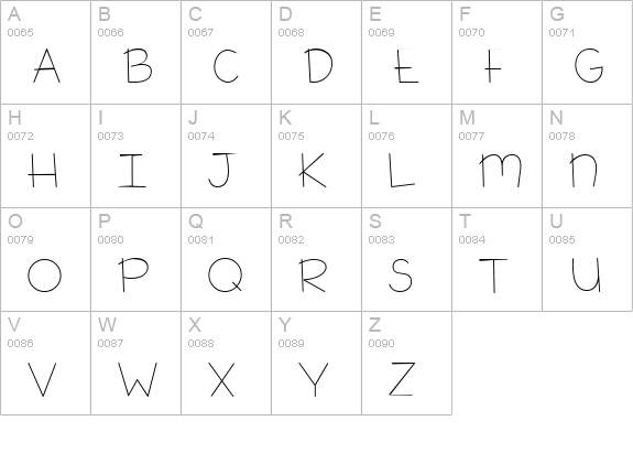 CK Kindergarden uppercase A-Z preview