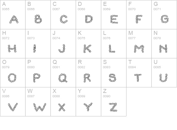 CK Quilt Squares uppercase A-Z preview