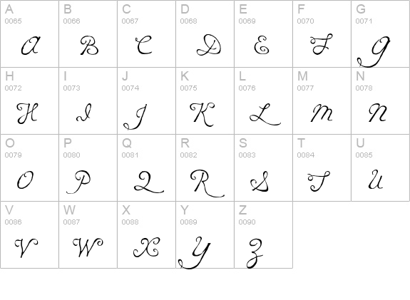 CK Renaissance uppercase A-Z preview