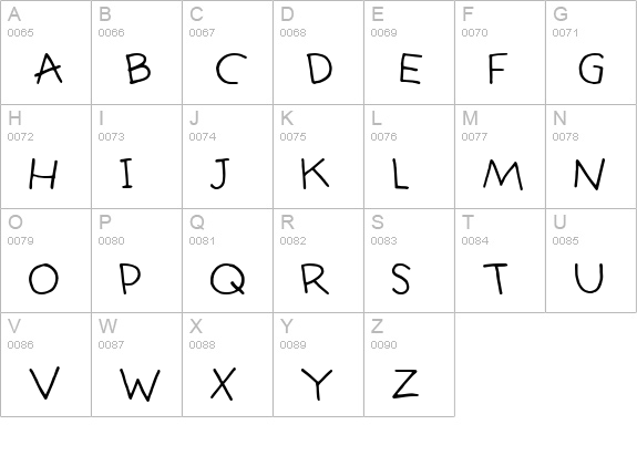 CK Teacher's Pet uppercase A-Z preview