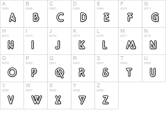 Client uppercase A-Z preview
