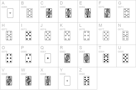Commercial Pi 2 uppercase A-Z preview