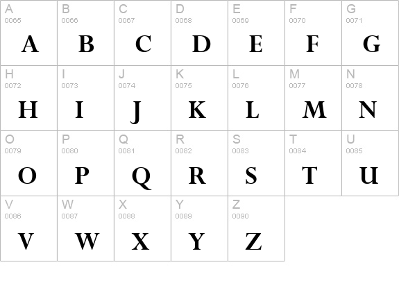 Compleat SSi Bold uppercase A-Z preview