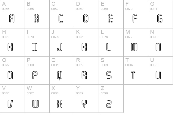 Compliant Confuse 3o -BRK- uppercase A-Z preview