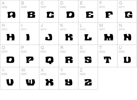 Contest MN  uppercase A-Z preview