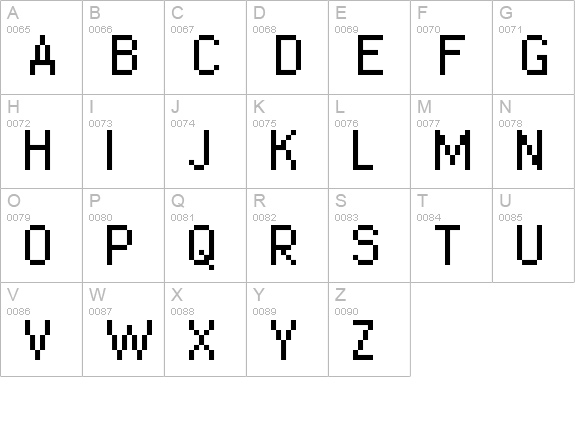 copy 08_56 uppercase A-Z preview
