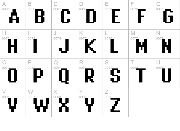 copy 09_65 uppercase A-Z preview