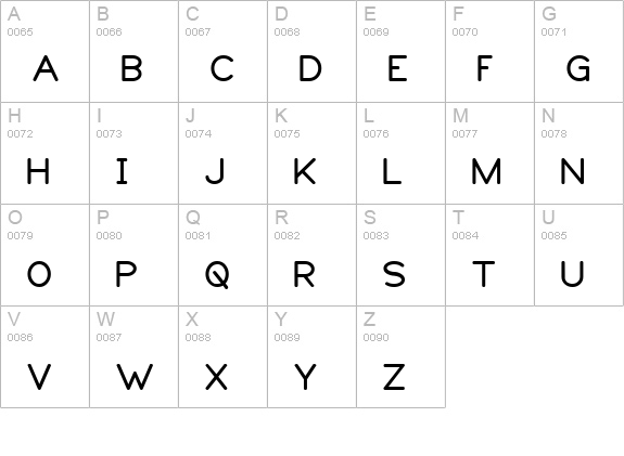 Copyright Violations uppercase A-Z preview