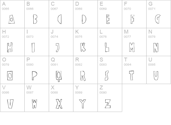 Coriander Std uppercase A-Z preview