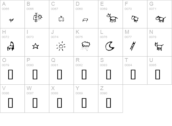 Crayon Kids 2 uppercase A-Z preview
