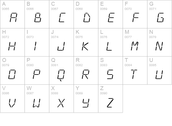 CristoLikid Tryout uppercase A-Z preview