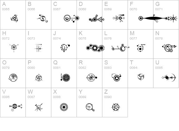 CropCircles uppercase A-Z preview