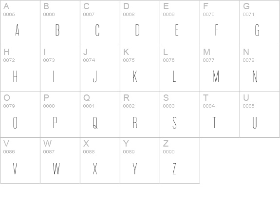 CycloneLayers-Inline uppercase A-Z preview