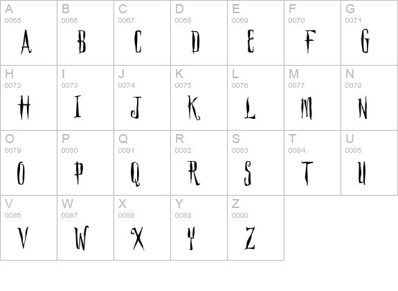 Day3 uppercase A-Z preview