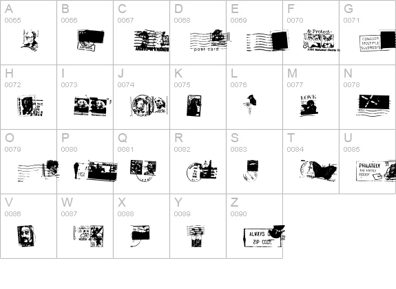 Dead Letter Office Thirty Two uppercase A-Z preview