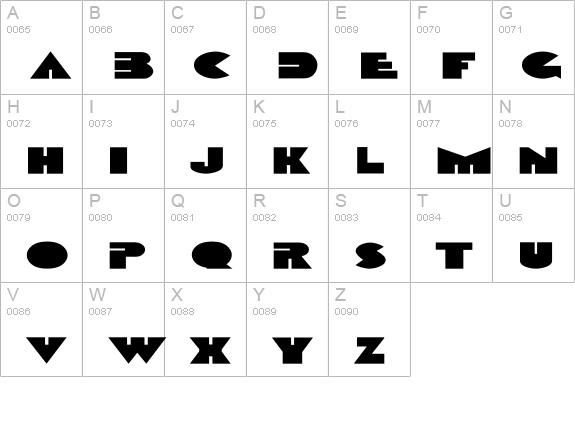 Devendra Ex uppercase A-Z preview