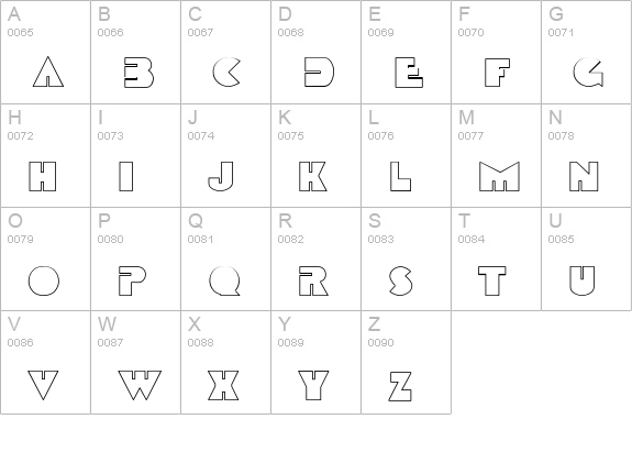 Devendra Ho Normal uppercase A-Z preview