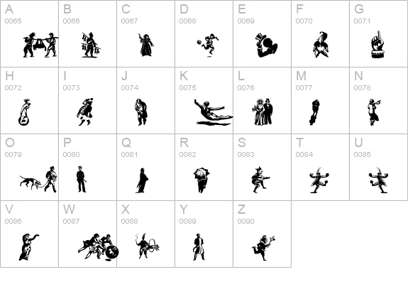 DF Primitives Two Plain uppercase A-Z preview
