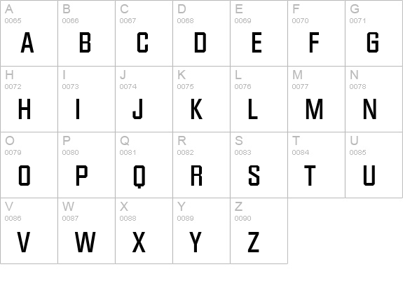 DiamanteSerial-Medium-Regular uppercase A-Z preview