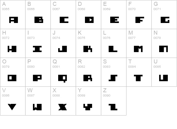 Diesel uppercase A-Z preview