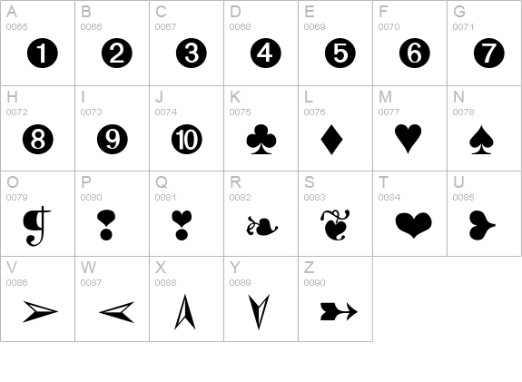 Dingthing 2 Normal uppercase A-Z preview